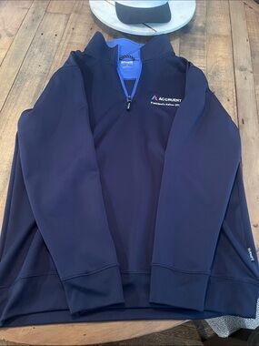 Accruent Navy Blue Quarter-Zip Pullover